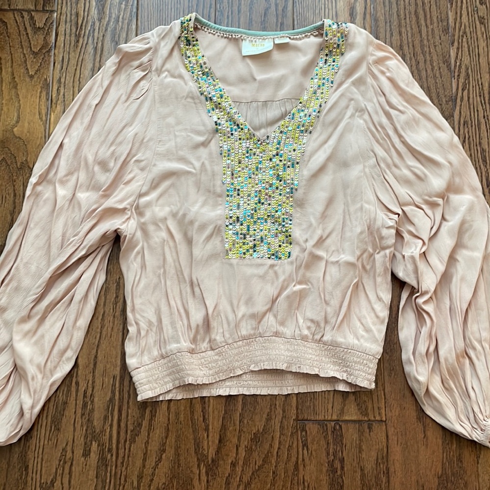 Maeve by Anthropologie long sleeve blouse